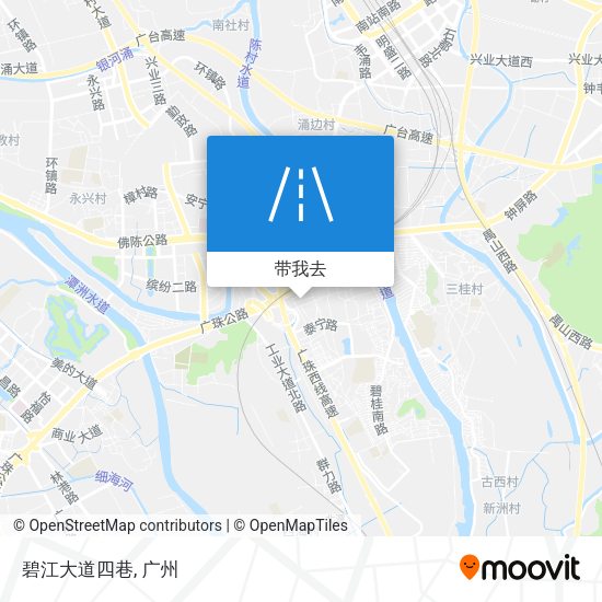 碧江大道四巷地图