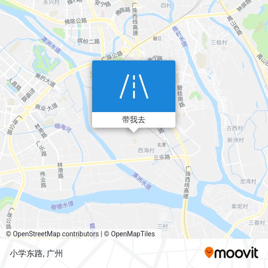 小学东路地图