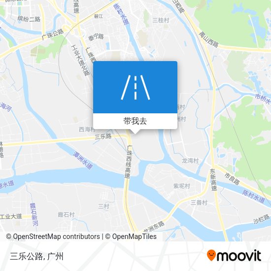 三乐公路地图