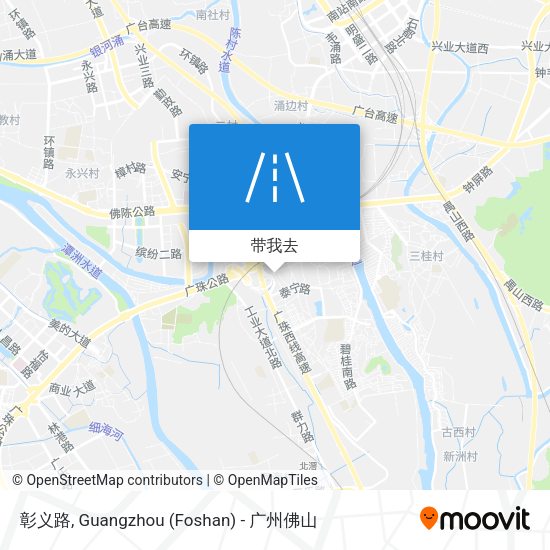 彰义路地图