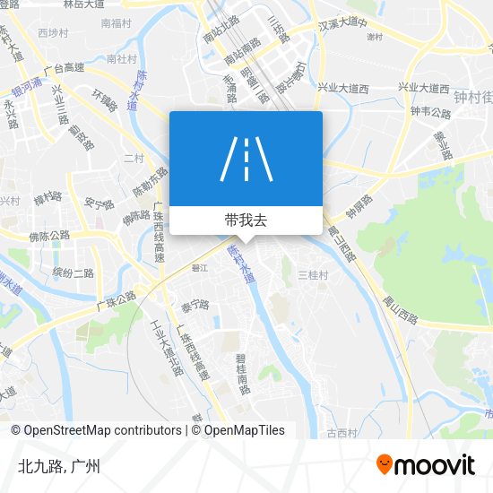 北九路地图