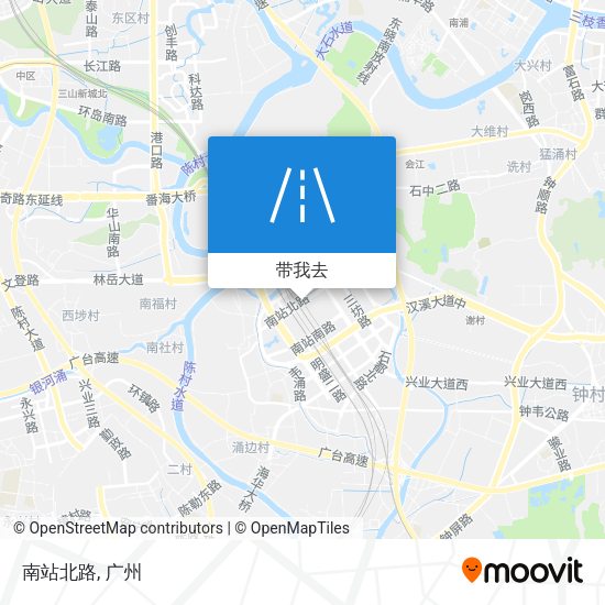 南站北路地图