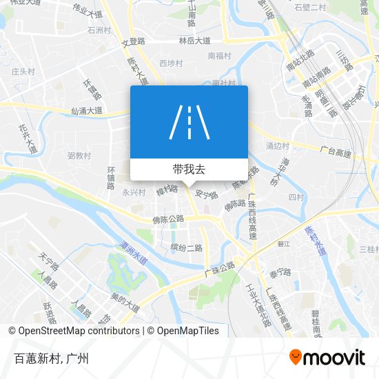 百蕙新村地图