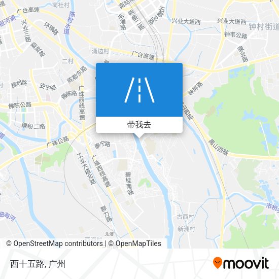 西十五路地图