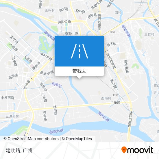 建功路地图
