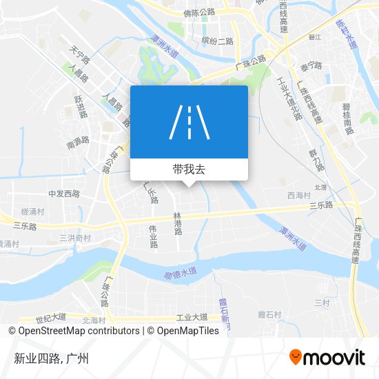 新业四路地图