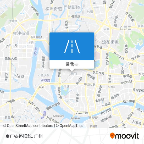 京广铁路旧线地图
