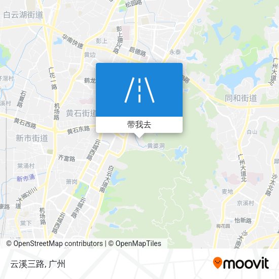 云溪三路地图
