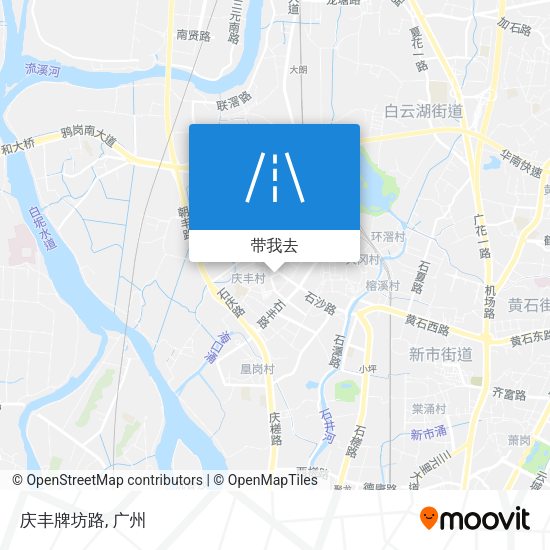 庆丰牌坊路地图