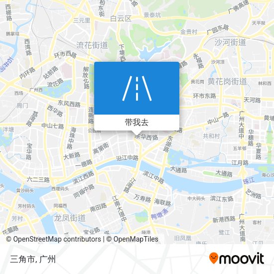 三角市地图