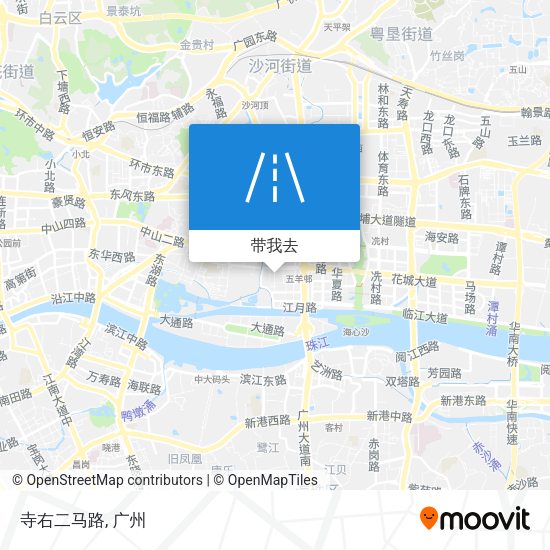 寺右二马路地图