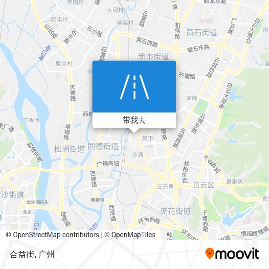 合益街地图
