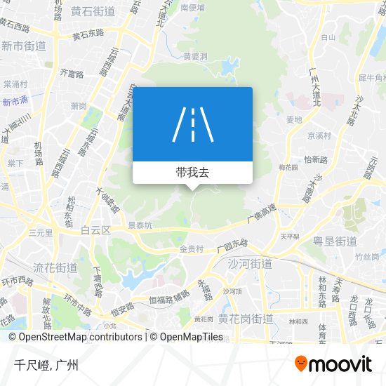 千尺嶝地图