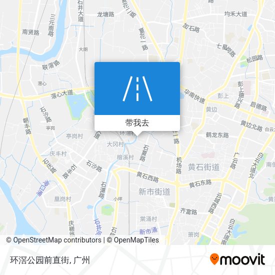 环滘公园前直街地图