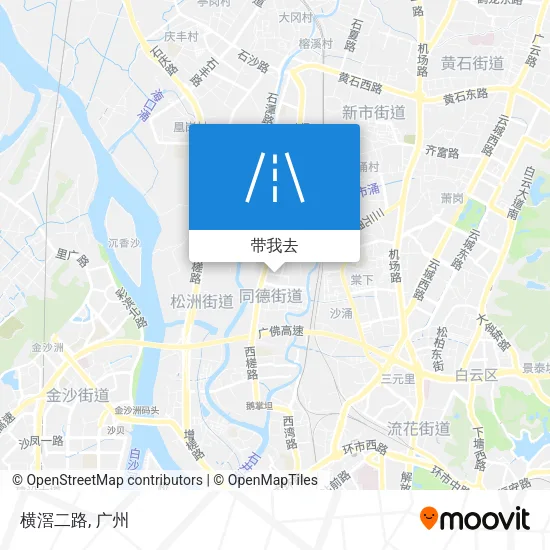横滘二路地图