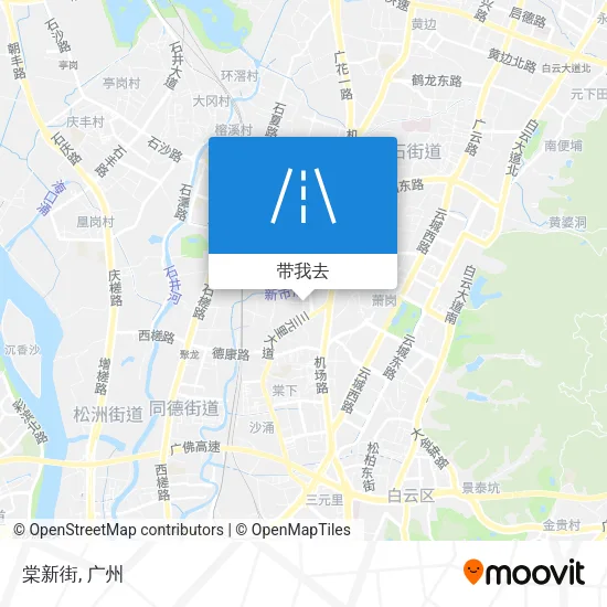 棠新街地图