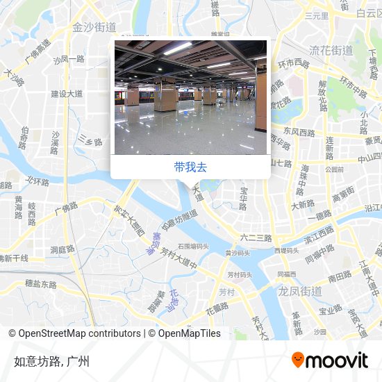 如意坊路地图