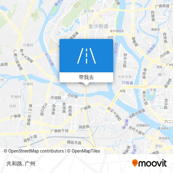 共和路地图
