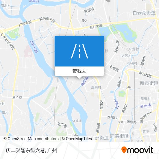 庆丰兴隆东街六巷地图