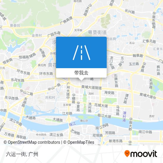 六运一街地图