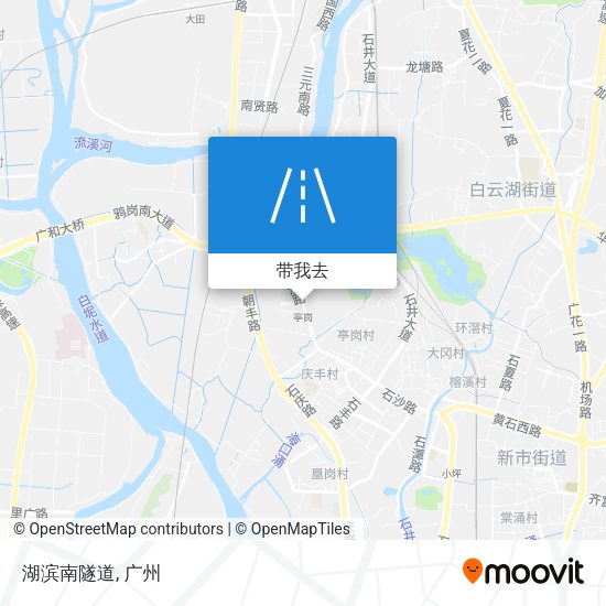 湖滨南隧道地图
