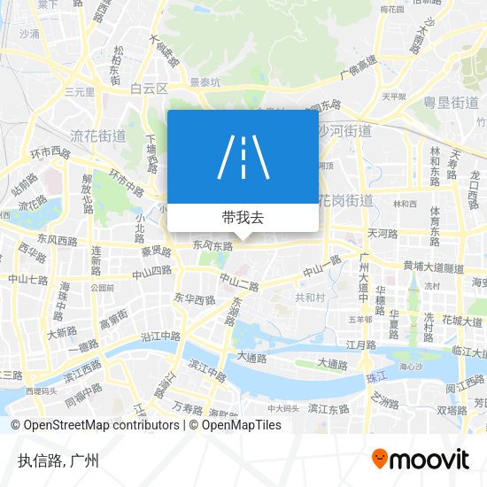 执信路地图