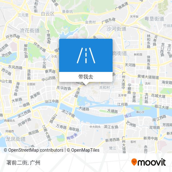 署前二街地图