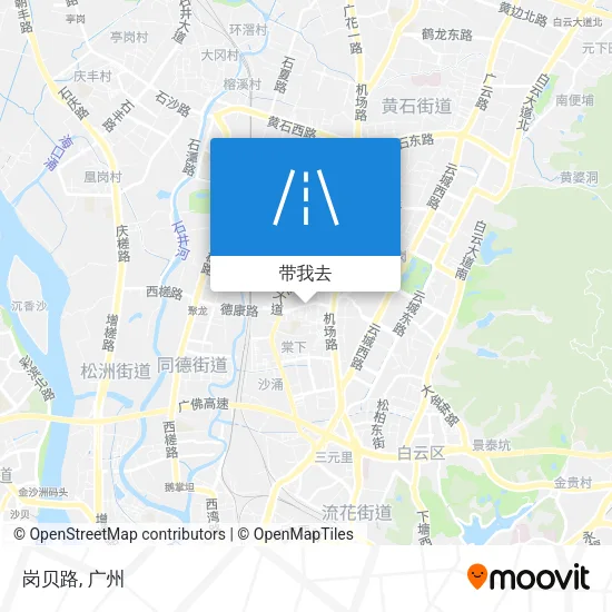 岗贝路地图
