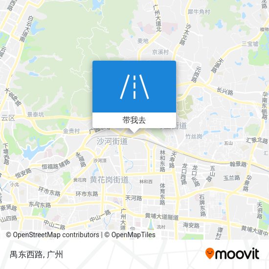 禺东西路地图