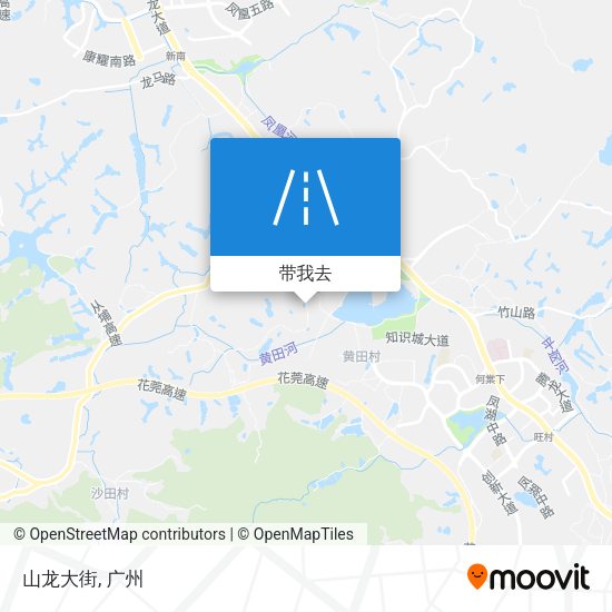 山龙大街地图