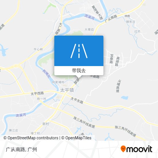 广从南路地图