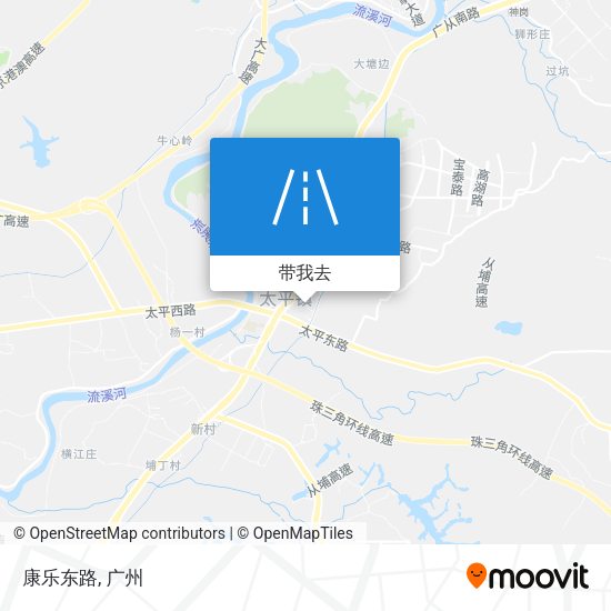康乐东路地图