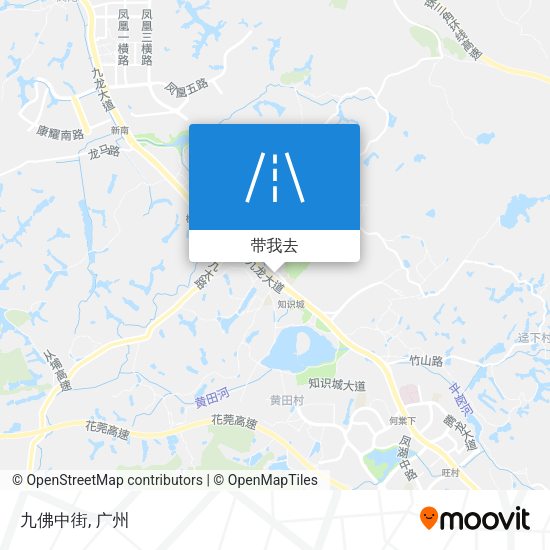 九佛中街地图