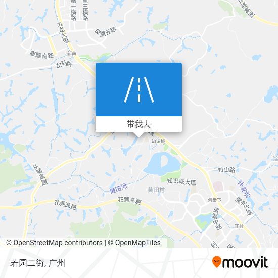 若园二街地图