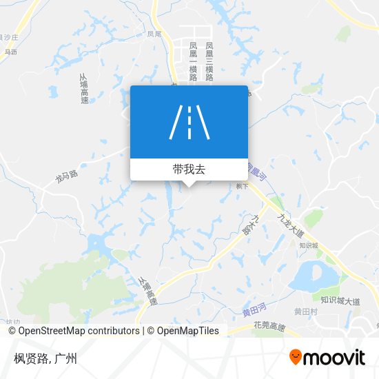 枫贤路地图