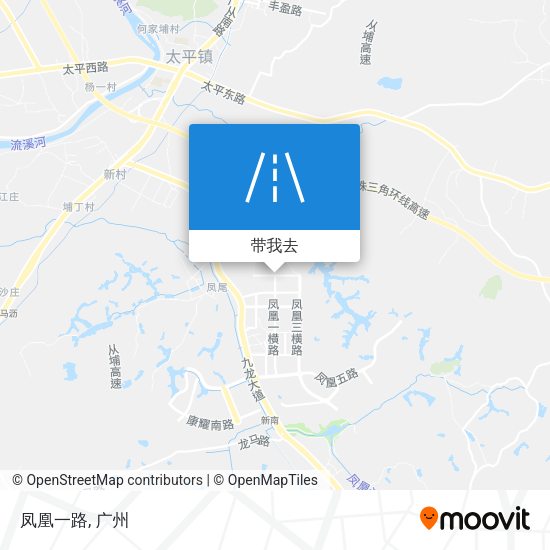凤凰一路地图