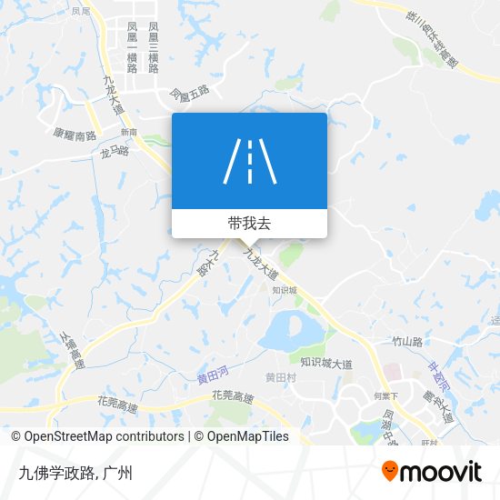 九佛学政路地图