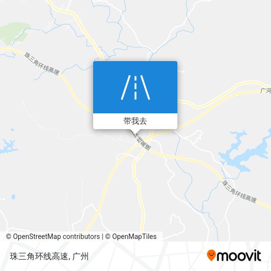 珠三角环线高速地图
