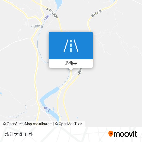 增江大道地图