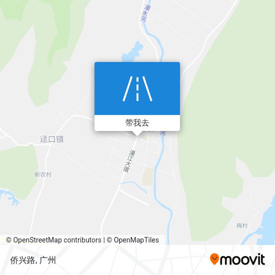 侨兴路地图
