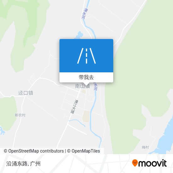沿涌东路地图
