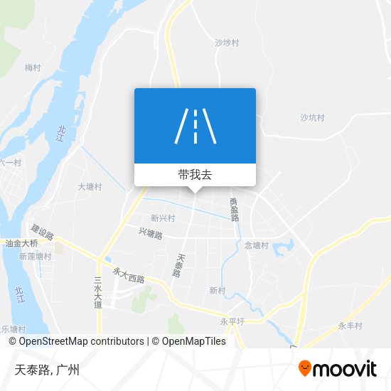 天泰路地图