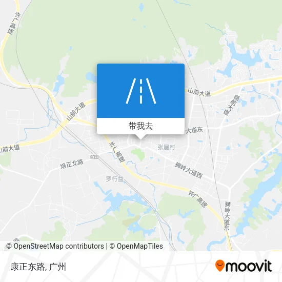 康正东路地图
