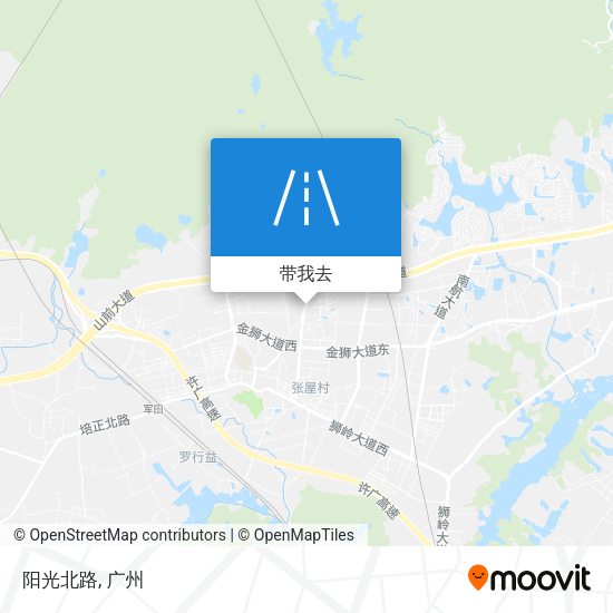 阳光北路地图