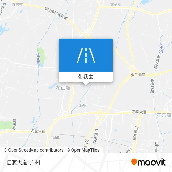 启源大道地图