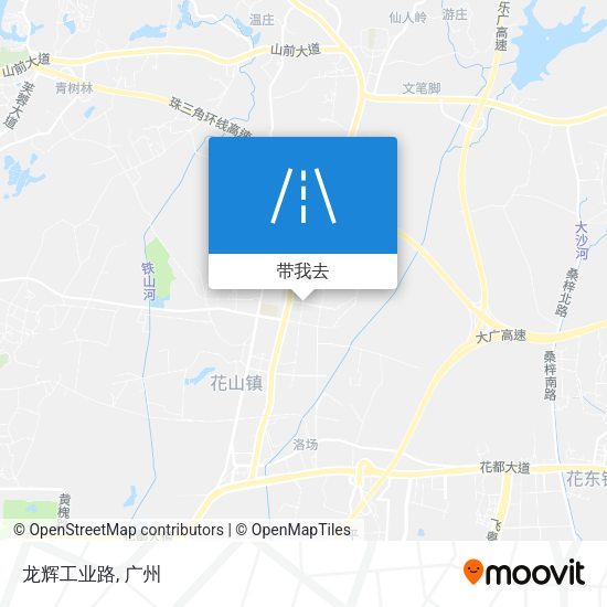 龙辉工业路地图
