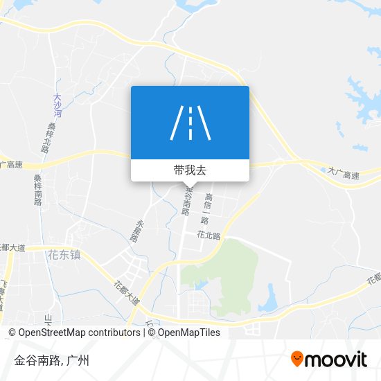 金谷南路地图
