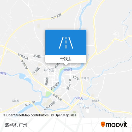 盛华路地图
