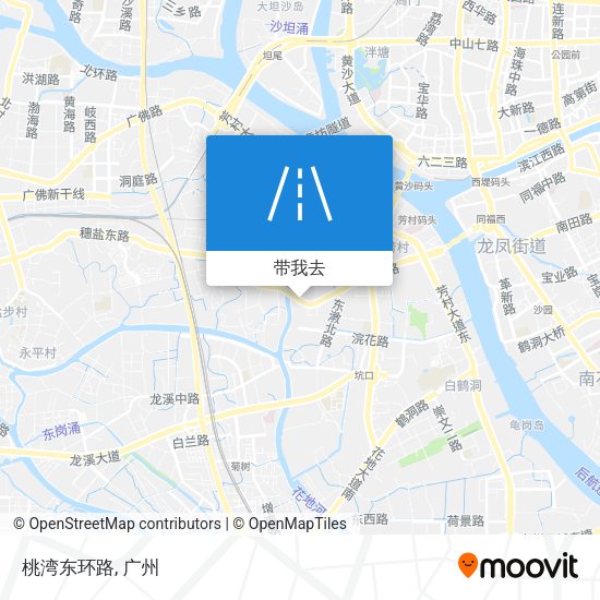 桃湾东环路地图