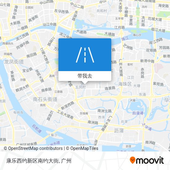 康乐西约新区南约大街地图